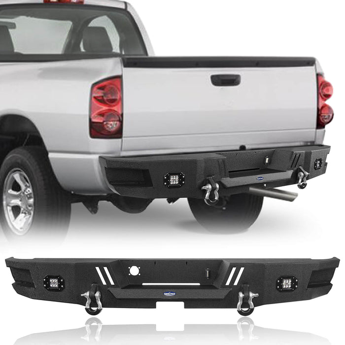 Full Width Front Bumper & Rear Bumper(06-08 Ram 1500)-LandShaker