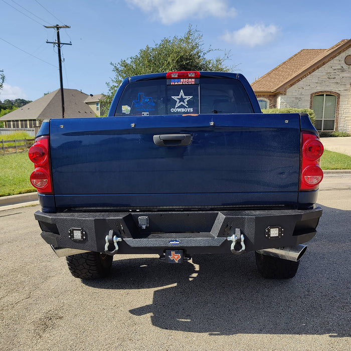 Full Width Front Bumper & Rear Bumper(06-08 Ram 1500)-LandShaker