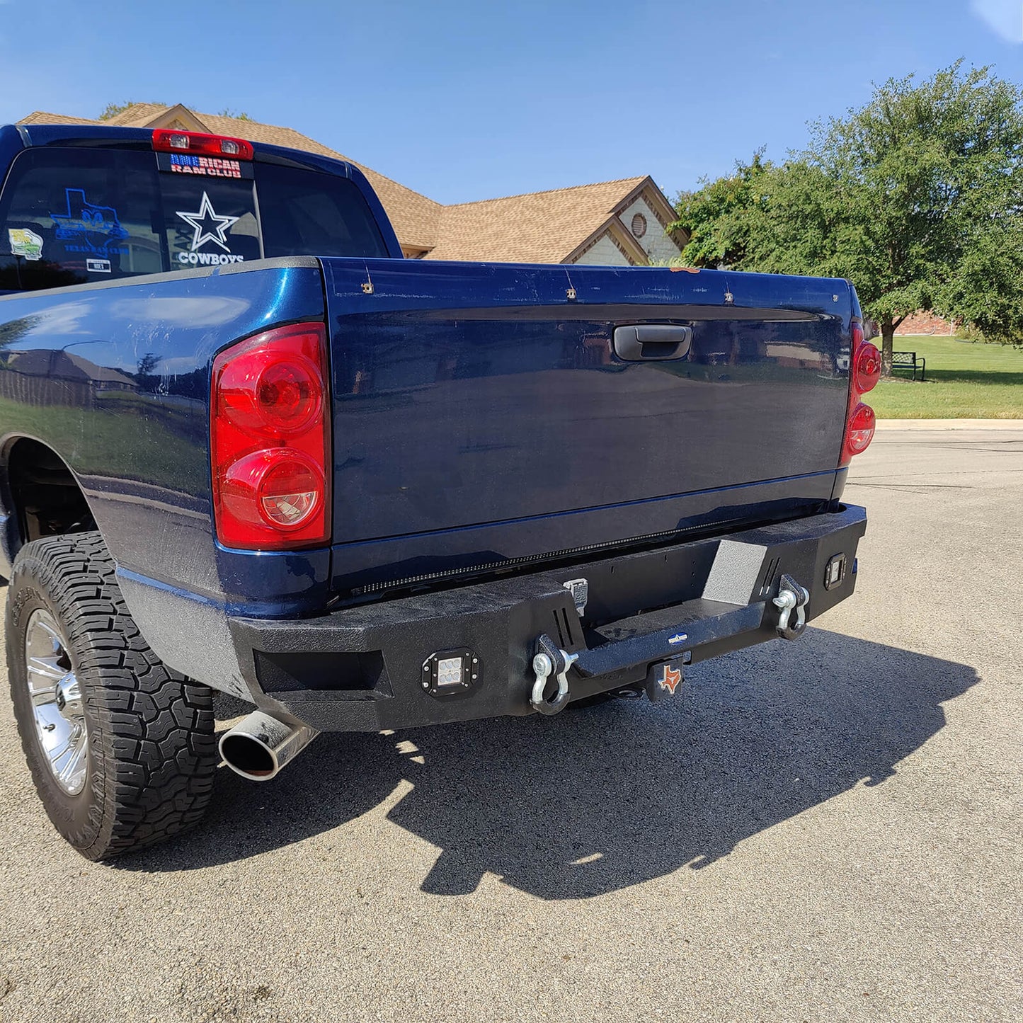 Full Width Front Bumper & Rear Bumper(06-08 Ram 1500)-LandShaker