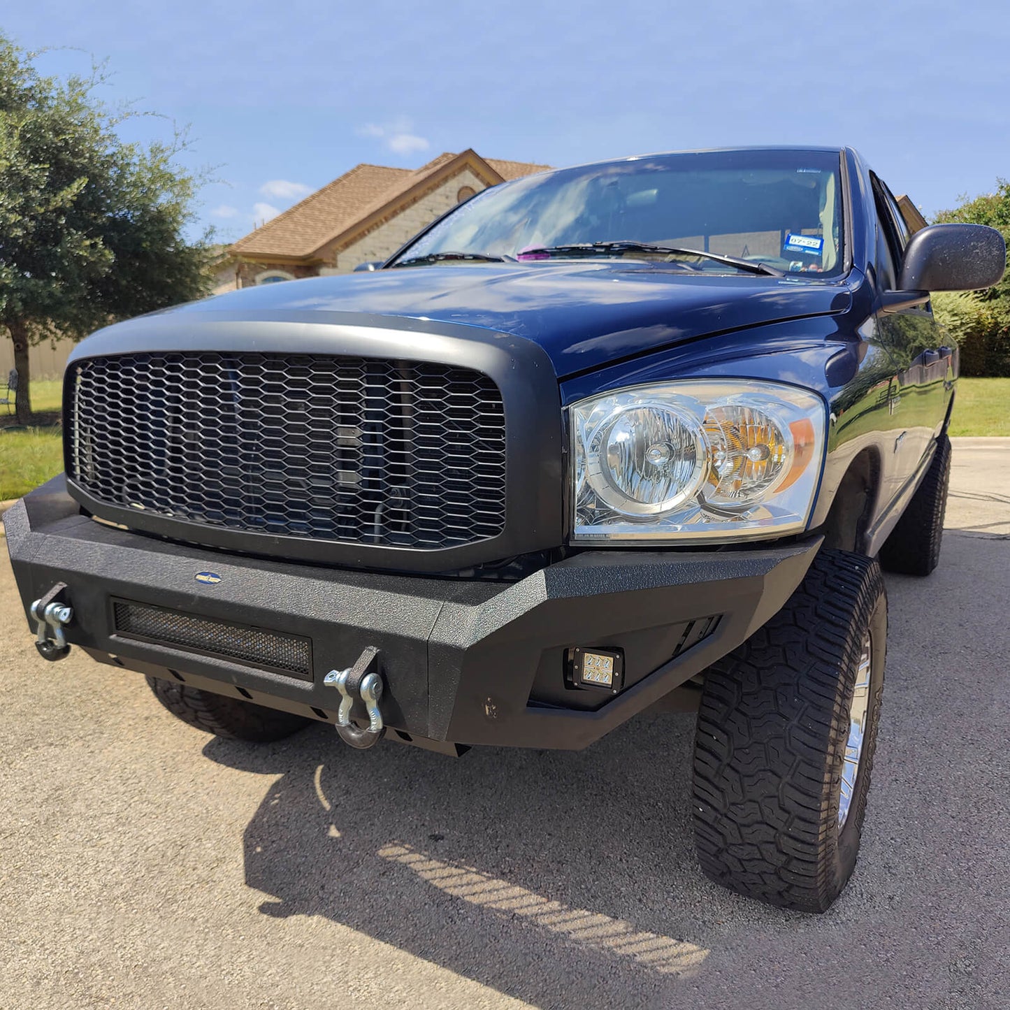 Full Width Front Bumper & Rear Bumper(06-08 Ram 1500)-LandShaker