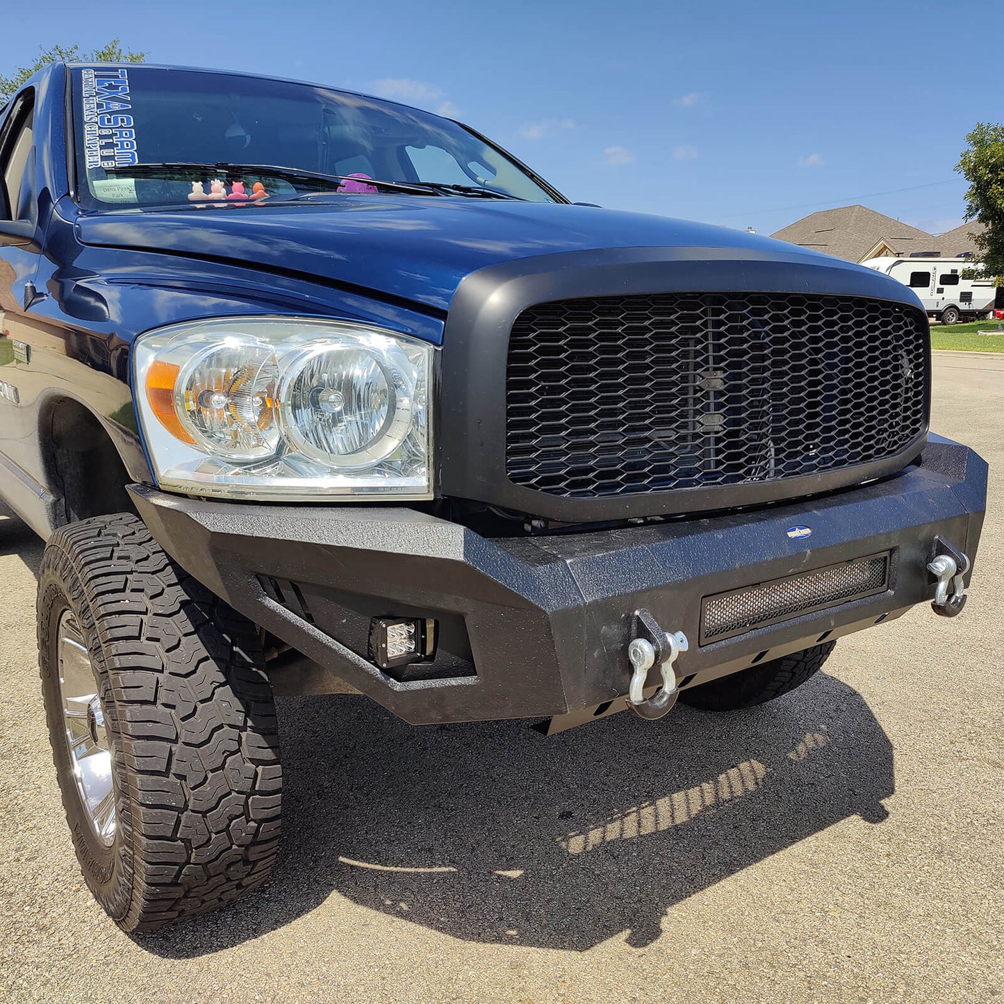 Full Width Front Bumper & Rear Bumper(06-08 Ram 1500)-LandShaker