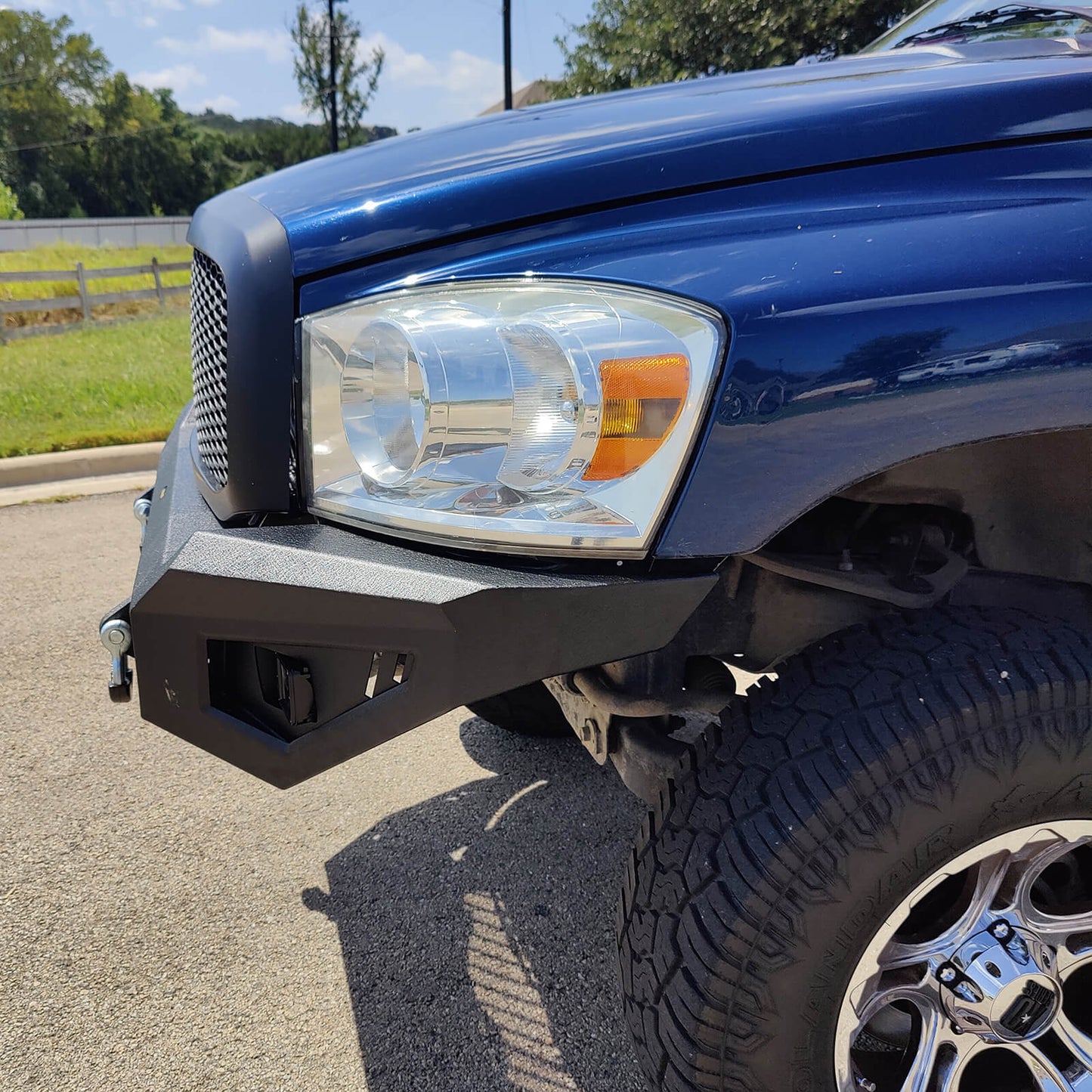 Full Width Front Bumper & Rear Bumper(06-08 Ram 1500)-LandShaker
