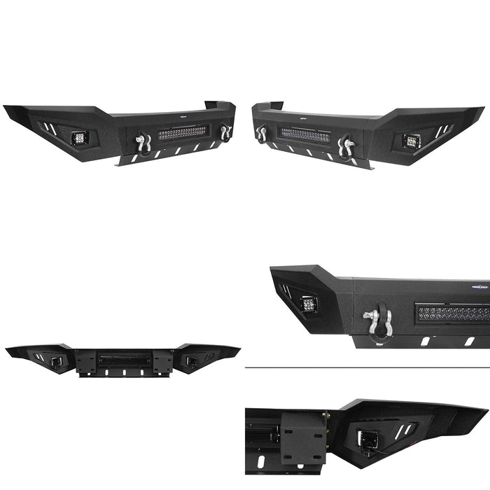 Full Width Front Bumper & Rear Bumper(06-08 Ram 1500)-LandShaker