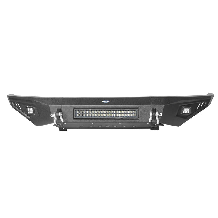 Full Width Front Bumper w/LED Lights for 2014-2021 Toyota Tundra b5000+b5001 14