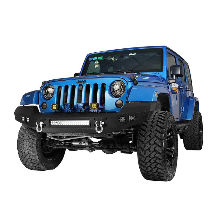 Full width Front Bumper & Rear Bumper(07-18 Jeep Wrangler JK)-LandShaker