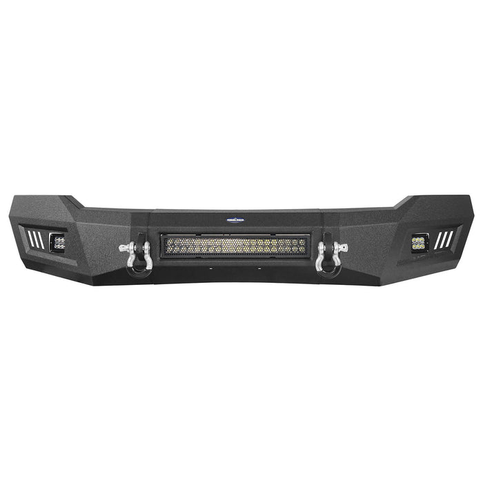 Full Width Front Bumper w/120W LED Light Bar(06-08 Ram 1500)-LandShaker