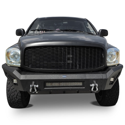 Full Width Front Bumper w/120W LED Light Bar(06-08 Ram 1500)-LandShaker