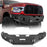 Full Width Front Bumper w/Winch Plate & LED Spotlights(19-24 Ram 2500)-LandShaker