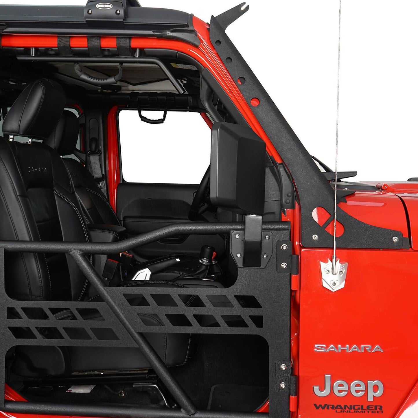 Half Door Side Mirrors(97-24 Wrangler TJ JK JL & 2020-2024 Jeep Gladiator JT)-LandShaker