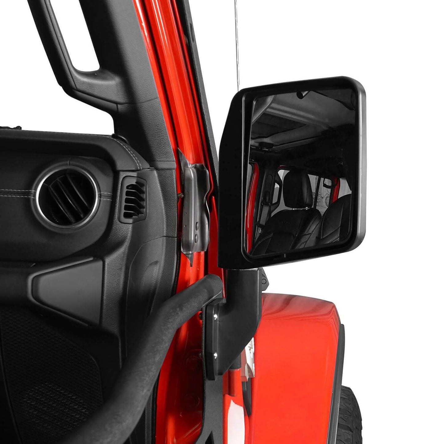 Half Door Side Mirrors(97-24 Wrangler TJ JK JL & 2020-2024 Jeep Gladiator JT)-LandShaker