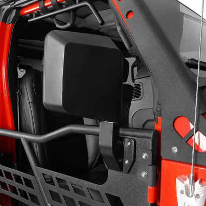 Half Door Side Mirrors(97-24 Wrangler TJ JK JL & 2020-2024 Jeep Gladiator JT)-LandShaker
