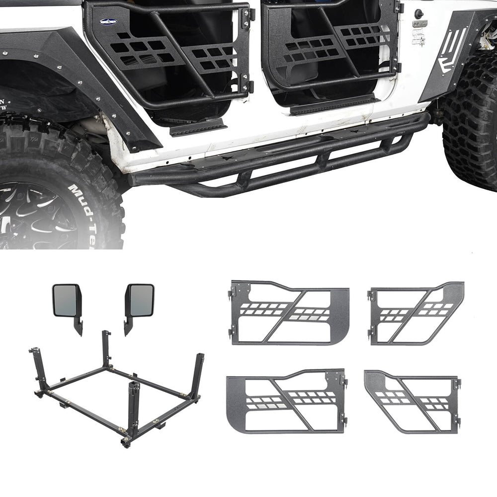 Tubular Door / Door Rack(07-18 Jeep Wrangler JK)-LandShaker