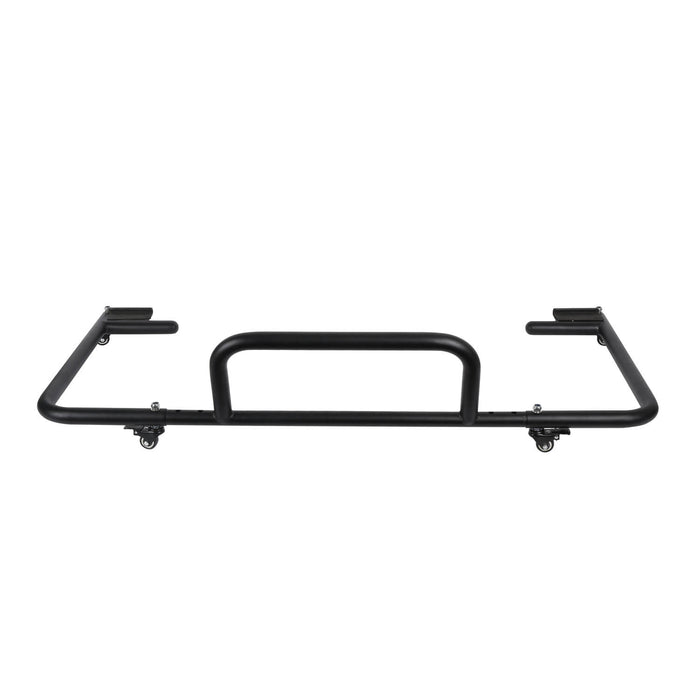 Hard Top Carrier Storage Cart Rack Black Sliding(87-24 Jeep Wrangler JK YJ TJ JL)-LandShaker