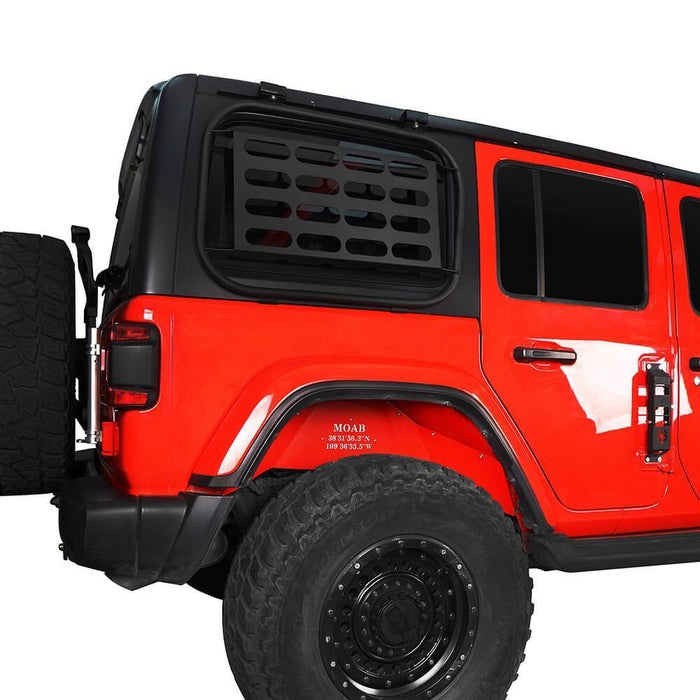 Front & Rear Inner Fender Liners(18-22 Jeep Wrangler JL Excluding 20 Wrangler Rubicon Edition)-LandShaker