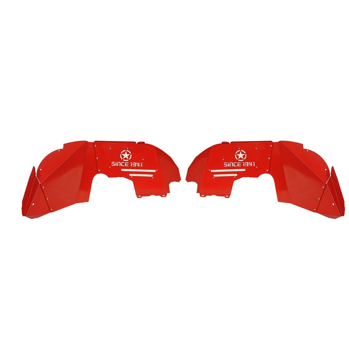 Front & Rear Inner Fender Liners(18-22 Jeep Wrangler JL Excluding 20 Wrangler Rubicon Edition)-LandShaker