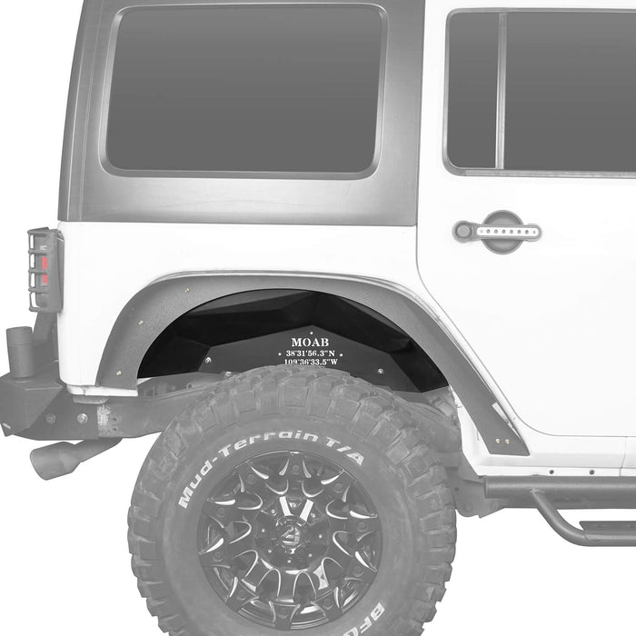 Fender Flares / Front Inner Fender Liners / Rear Inner Fender Liners(07-18 Jeep Wrangler JK)-LandShaker