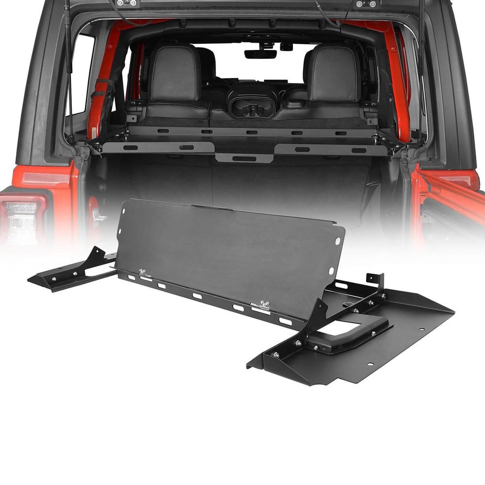 Interior Fold-Up Storage Rack Cargo Rack(18-22 Jeep Wrangler JL 4 Doors Hardtop)-LandShaker