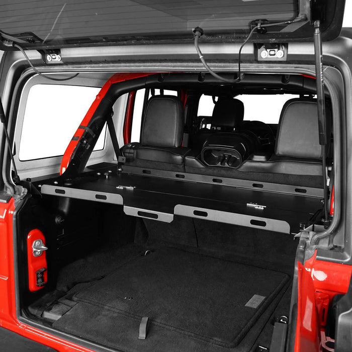 Interior Fold-Up Storage Rack Cargo Rack(18-22 Jeep Wrangler JL 4 Doors Hardtop)-LandShaker