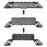 Interior Fold-Up Storage Rack Cargo Rack(18-22 Jeep Wrangler JL 4 Doors Hardtop)-LandShaker