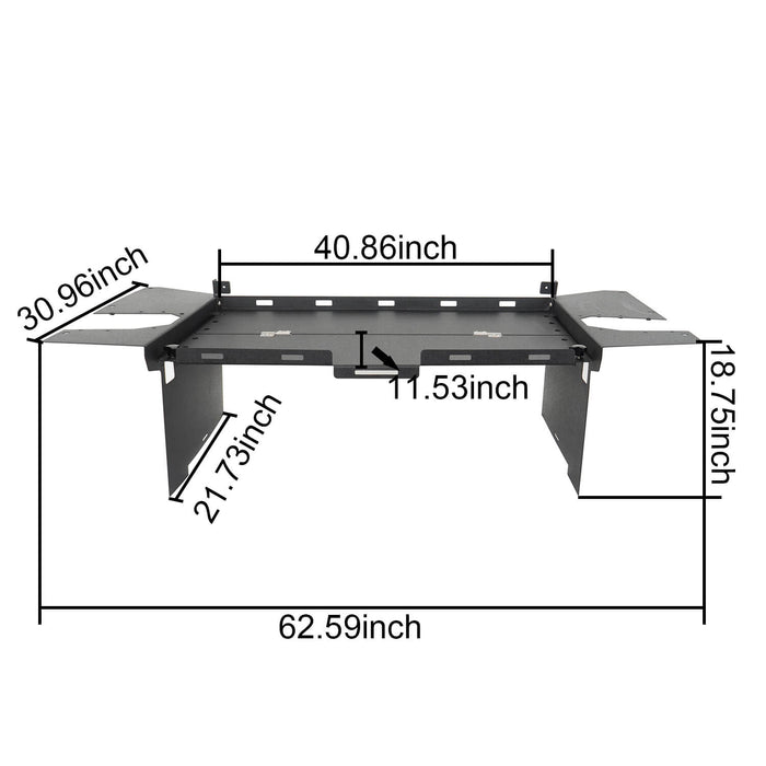 Interior Foldaway Cargo Rack(15-18 Jeep Wrangler JK)-LandShaker