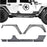 Armour Fender Flares & Body Armor Cladding(07-18 Jeep Wrangler JK 4-Door)-LandShaker