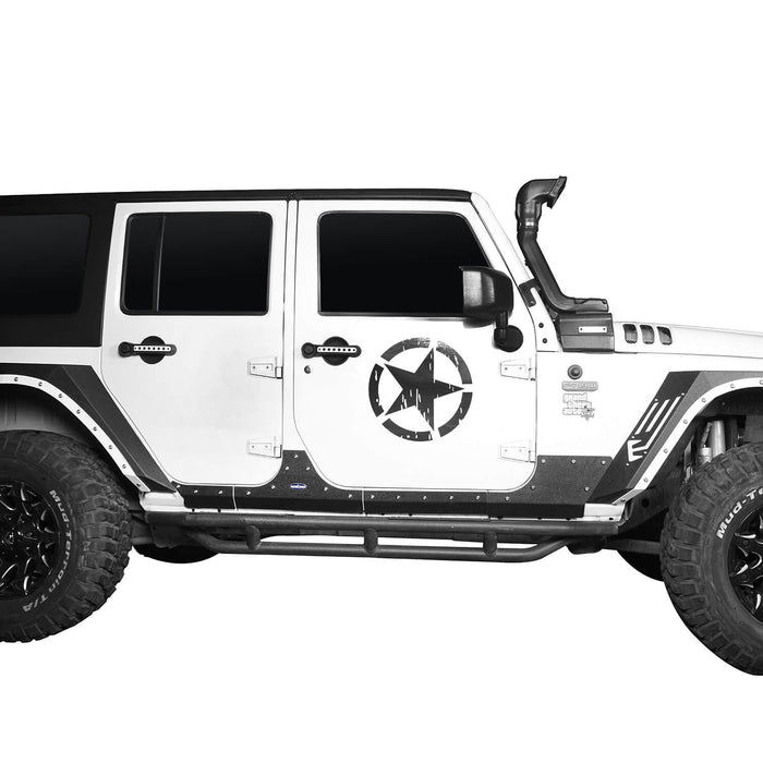 Armour Fender Flares & Body Armor Cladding(07-18 Jeep Wrangler JK 4-Door)-LandShaker