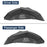 Armour Style Fender Flares / Front Inner Fender Liners / Rear Inner Fender Liners(07-18 Jeep Wrangler JK)-LandShaker