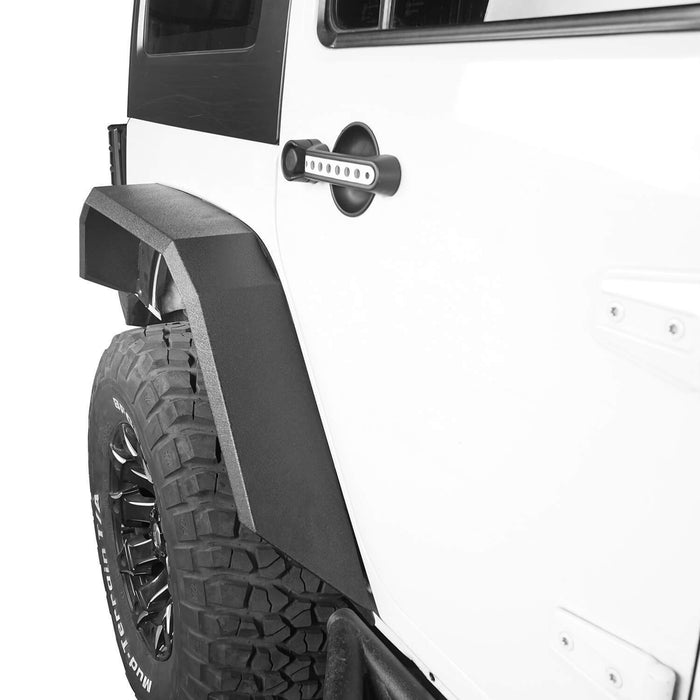 Fender Flares / Front Inner Fender Liners/ Rear Inner Fender Liners(07-18 Jeep Wrangler JK)-LandShaker
