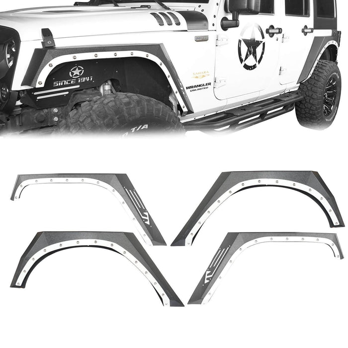 Armour Fender Flares(07-18 Jeep Wrangler JK)-LandShaker
