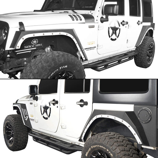 Armour Fender Flares(07-18 Jeep Wrangler JK)-LandShaker