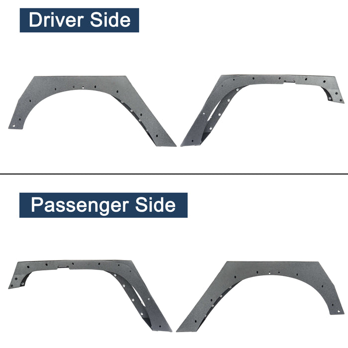 Armour Fender Flares(07-18 Jeep Wrangler JK)-LandShaker