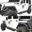 Armour Style Fender Flares(07-18 Jeep Wrangler JK)-LandShaker