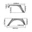 Armour Style Fender Flares(07-18 Jeep Wrangler JK)-LandShaker