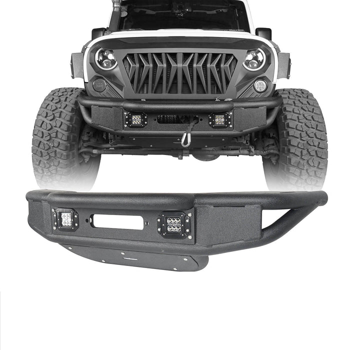 Jeep JK Front Bumper(07-18 Jeep Wrangler JK)-LandShaker
