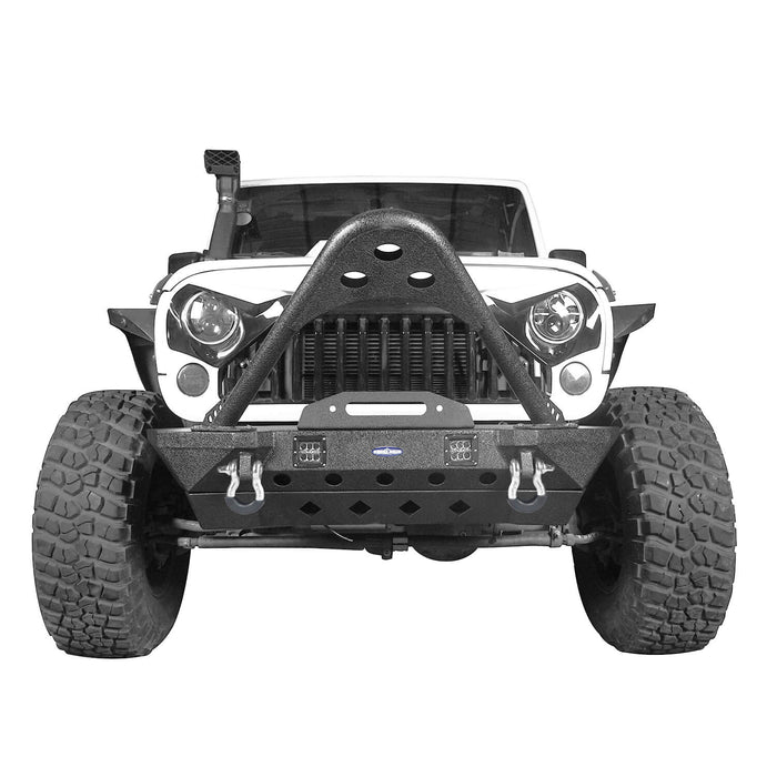 Jeep JK Front Bumper(07-18 Jeep Wrangler JK)-LandShaker