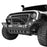 Black Steel Front Skid Plate(07-18 Jeep Wrangler JK)-LandShaker