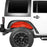 Vivid Red Rear Inner Fender Liners(07-18 Jeep Wrangler JK)-LandShaker