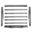 Hard Top Rear Roof Rack Cargo Carrier Basket(07-18 Jeep Wrangler JK 4 Doors)-LandShaker