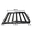 Hard Top Rear Roof Rack Cargo Carrier Basket(07-18 Jeep Wrangler JK 4 Doors)-LandShaker