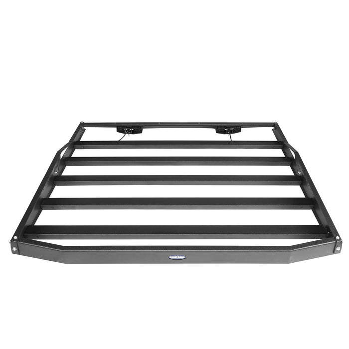Hard Top Front Roof Rack Cargo Carrier Basket(07-18 Jeep Wrangler JK 4 Doors)-LandShaker