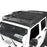 Hard Top Front Roof Rack Cargo Carrier Basket(07-18 Jeep Wrangler JK 4 Doors)-LandShaker