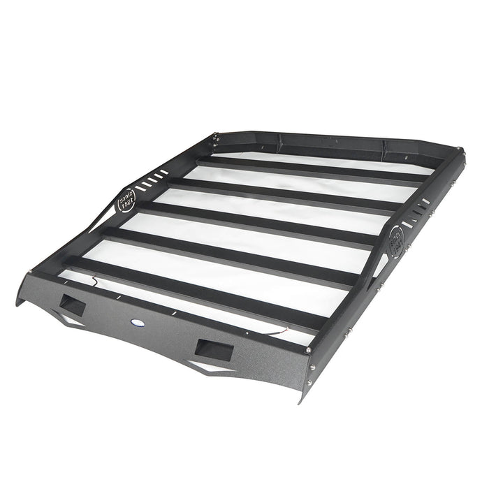 Hard Top Front Roof Rack Cargo Carrier Basket(07-18 Jeep Wrangler JK 4 Doors)-LandShaker