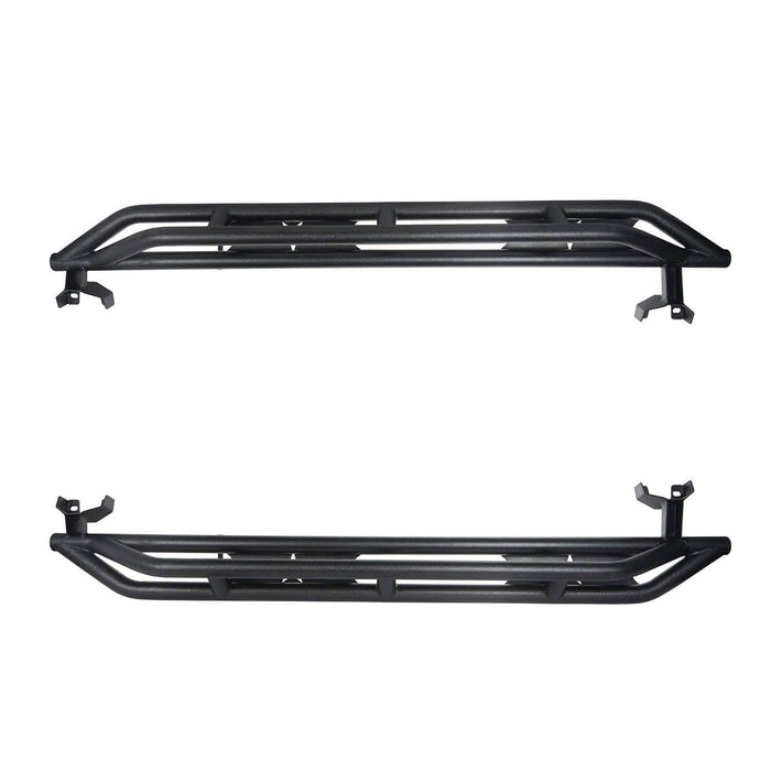 Star Side Steps Running Boards(07-18 Jeep Wrangler JK 4 Door)-LandShaker