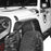 Flat Tube Fender Flares(07-18 Jeep Wrangler JK)-LandShaker