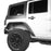 Flat Tube Fender Flares(07-18 Jeep Wrangler JK)-LandShaker