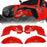 Vivid Red Front Inner Fender Liners / Rear Inner Fender Liners Kit(07-18 Jeep Wrangler JK)-LandShaker