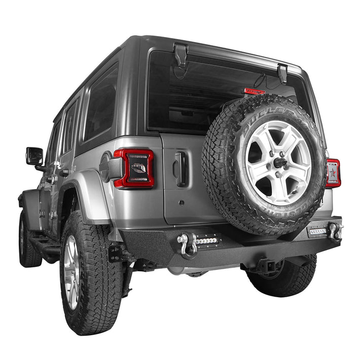 Front Bumper & Rear Bumper(18-22 Jeep Wrangler JL)-LandShaker