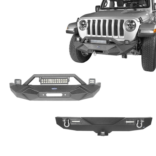 Front Bumper & Rear Bumper(18-24 Jeep Wrangler JL)-LandShaker