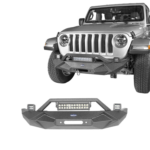 Front Bumper & Rear Bumper(18-24 Jeep Wrangler JL)-LandShaker