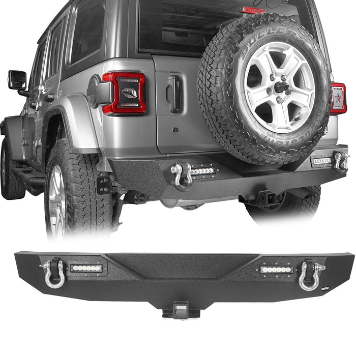 Front Bumper & Rear Bumper(18-22 Jeep Wrangler JL)-LandShaker